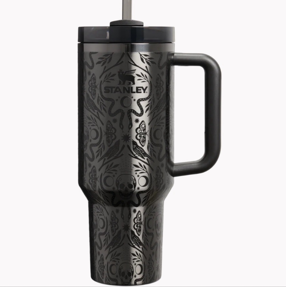 NIB Stanley The Halloween Quencher H2.0 FlowState Tumbler 40oz - Deadly Damask